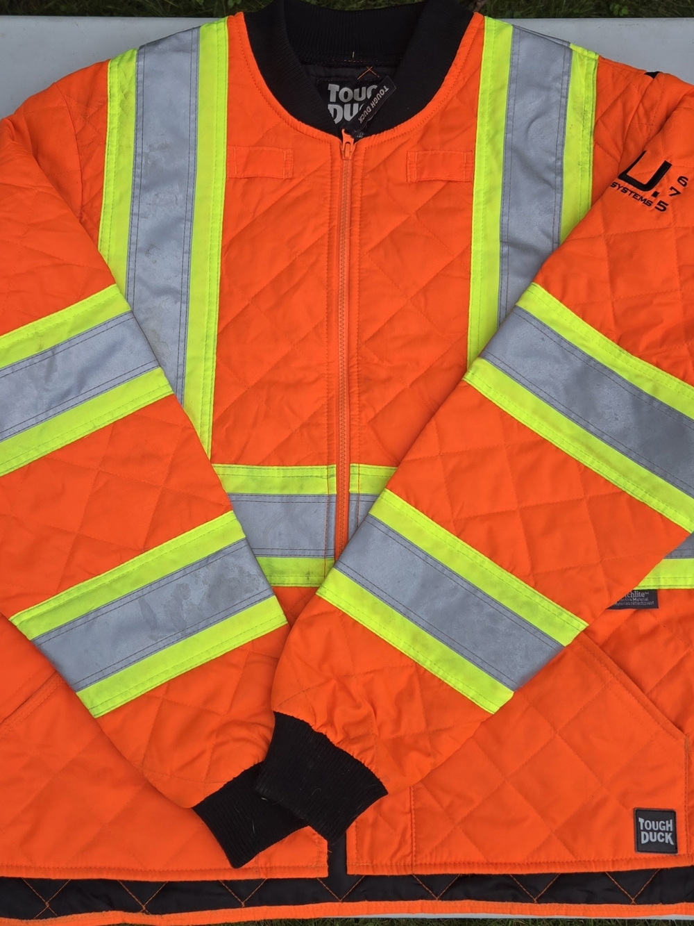 Tough Duck Quilted Safety Freezer Jacket (Style S432)